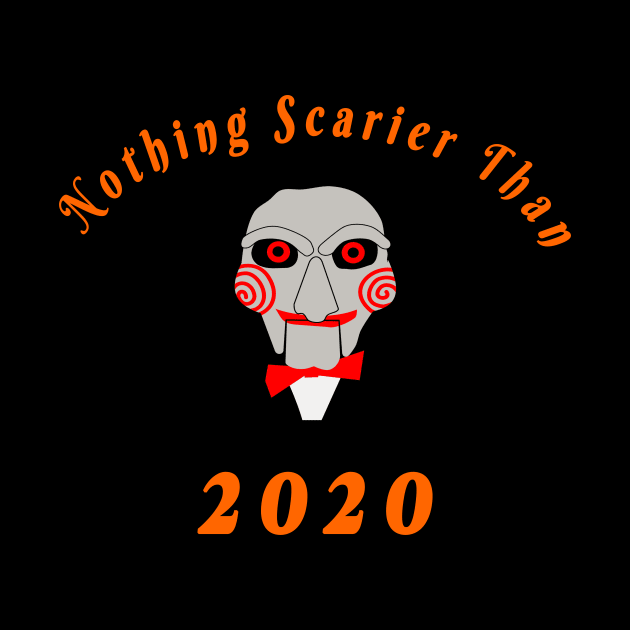 Halloween Nothing Scarier Than 2020, Scary Face Shirt, Funny Shirt, Funny Halloween Quarantine Shirt, Unisex, Scream, Year 2020, Gift by flooky