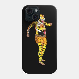 Wild Majesty - Walking Tiger Illustration Phone Case