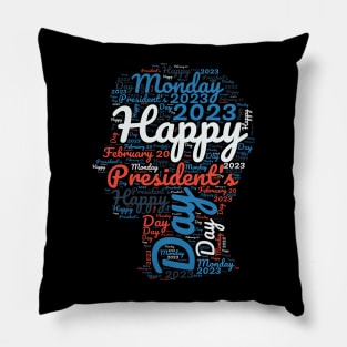 Happy President's Day Pillow