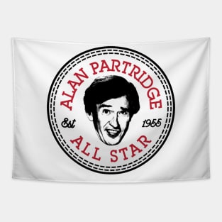 Alan Partridge All Star Converse Logo Tapestry