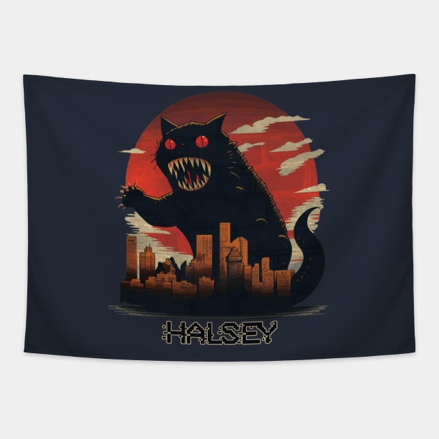 Halsey Tapestry by Bike Ilustrada