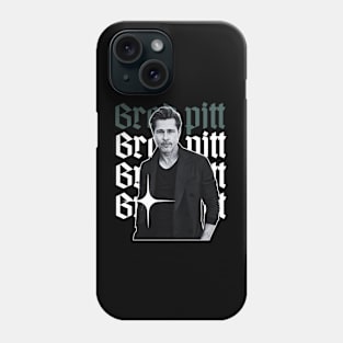 Brad pitt x 90s retro Phone Case