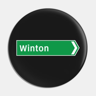 New Zealand Road Signage - Winton (Southland/Otago) Pin