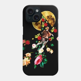 Moon dog Phone Case