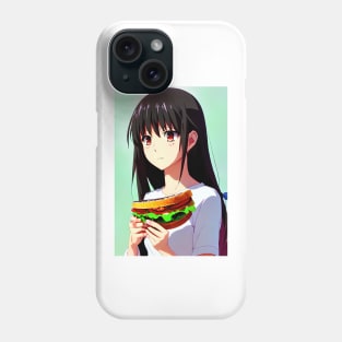 Sandwich Girl Phone Case