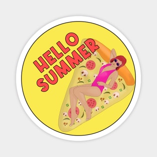 Hello Summer Magnet