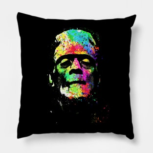 Technicolor Frankenstein Pillow