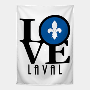 LOVE Laval Quebec Tapestry