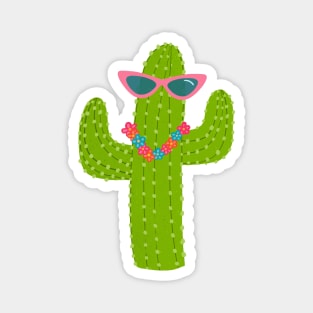 Luau saguaro Magnet