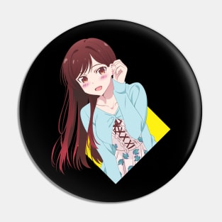 Mizuhara Chizuru large logo from Rent A Girlfriend Anime and Manga Pin