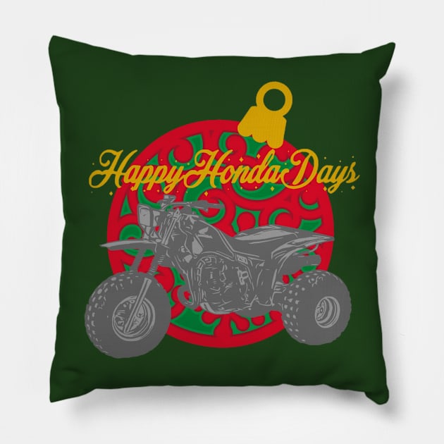 1983 ATC 250R Pillow by AdorableBadassRacing