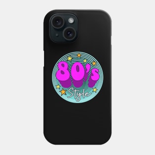 80s Retro Style Phone Case