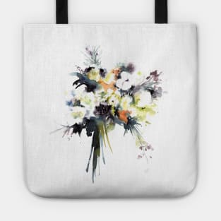 Bouquet with cotton flowers Tote