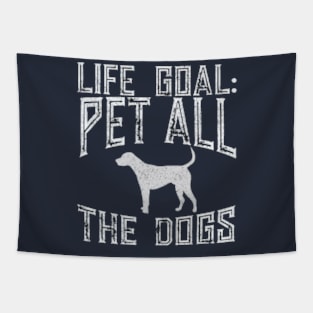 Life Goat Pet All The Dogs Tapestry