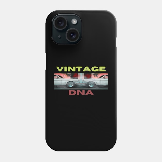 Vintage scripted car Phone Case by TeeProDesigns