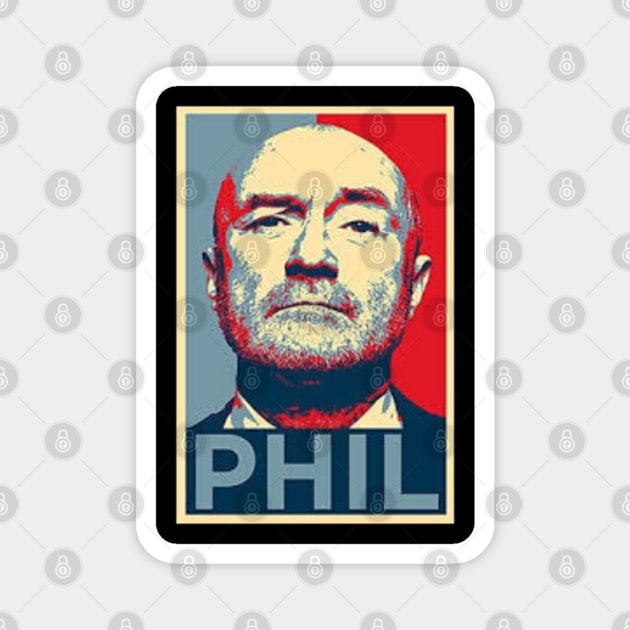 Phil collins///Aesthetic art for fans Magnet by MisterPumpkin