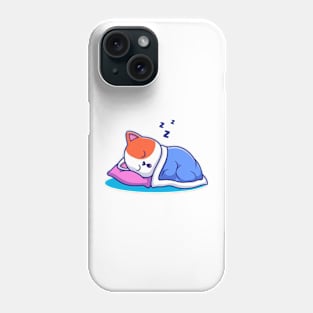 Sleeping cat Phone Case