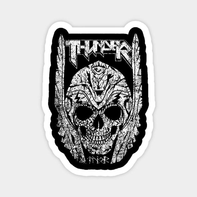 THUNDER REDUX Magnet by illproxy