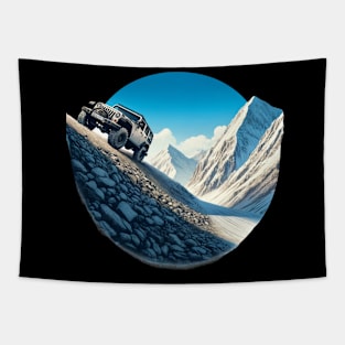 Jeep Adventures Tapestry