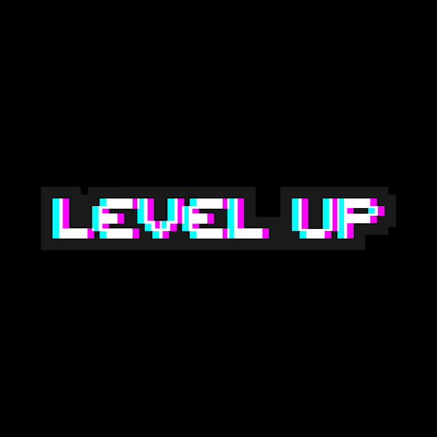 Level Up - Purple by Just In Tee Shirts