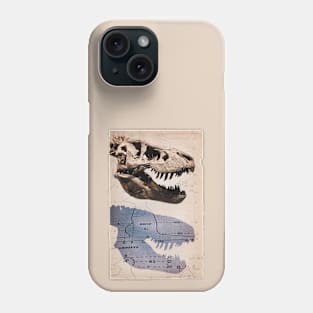 T-Rex Skeleton Fossil Phone Case