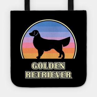 Golden Retriever Vintage Sunset Dog Tote