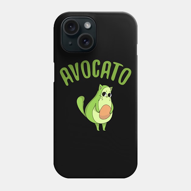 Avocato Phone Case by Lin Watchorn 