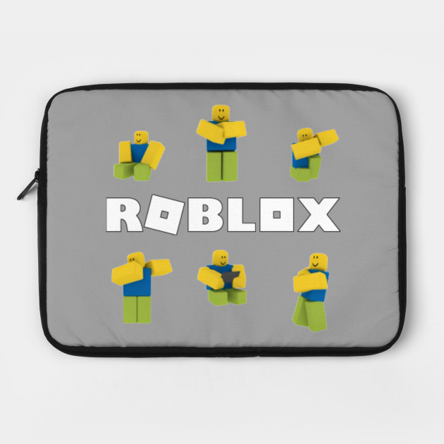 Roblox Noob Roblox Laptop Case Teepublic - roblox get eaten by the noob zipper pouch