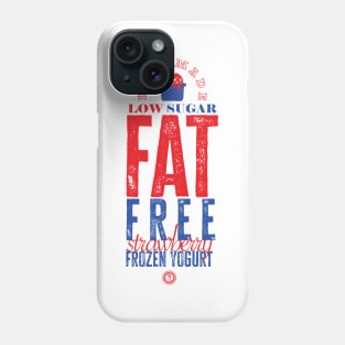 FAT FREE, Homemade Frozen Yogurt Phone Case