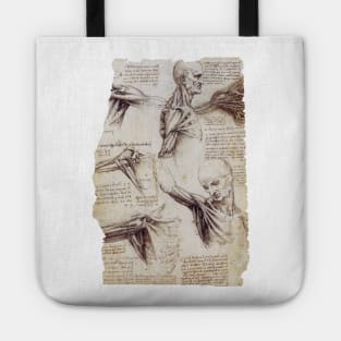 Leonardo Da Vinci Anatomical Drawings Tote