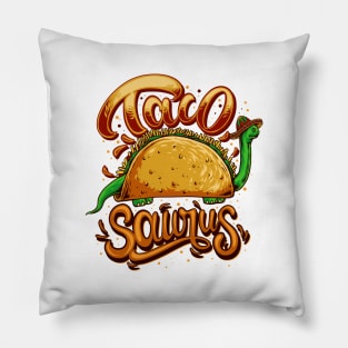 Taco Saurus - Cinco De Mayo T-Rex Pillow