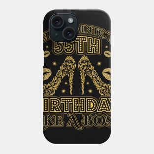 Stepping into my 55th Birthday Phone Case