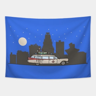 Ghostbusters Ecto-1 Tapestry
