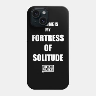 Fortress Of Solitude (White) Phone Case