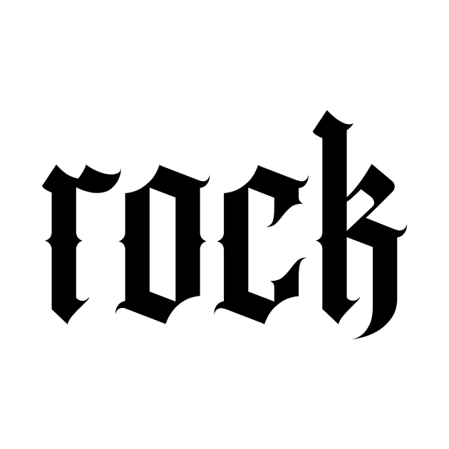 rock logo by lkn