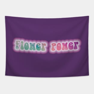 FLOWER POWER! Retro 60s 70s aesthetic slang Tapestry