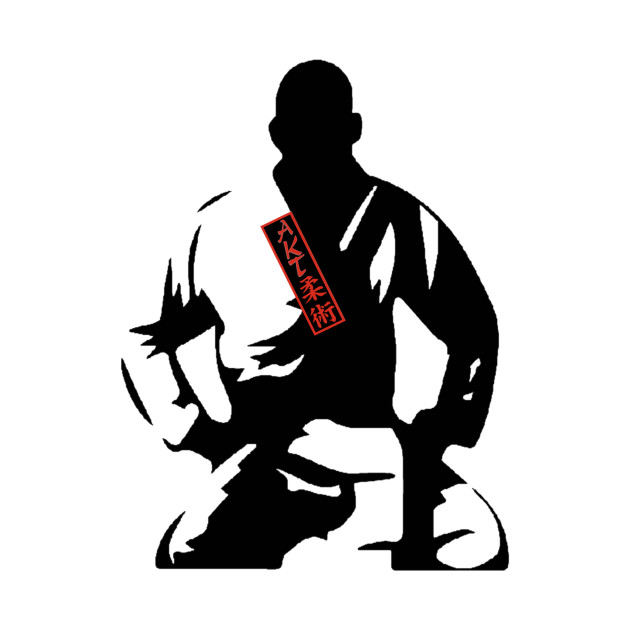 Disover Kneeling Warrior - Jujitsu - T-Shirt