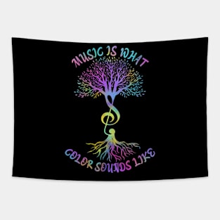 Music Is What Colors Sounds Like Musician Musical Tapestry