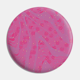 Magenta Abstract Pin