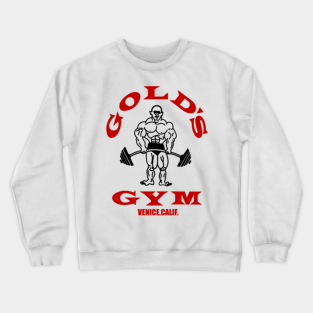 gold's gym crewneck sweatshirt