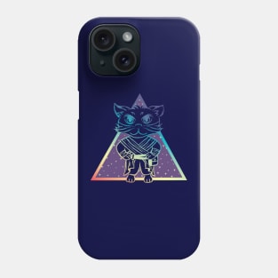 Rainbow Star-cat Phone Case