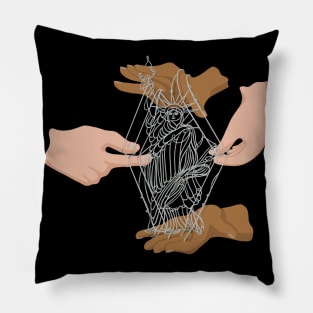 String Figure Game USA! Pillow