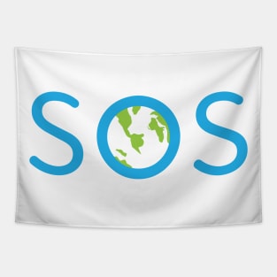 SOS Earth Tapestry