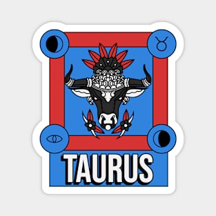 Taurus Zodiac Sign Magnet