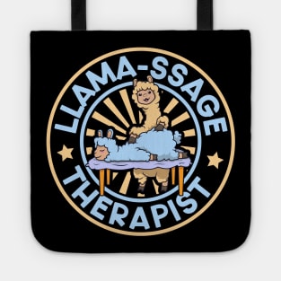 Llama-ssage Therapist - Llama Masseur Tote