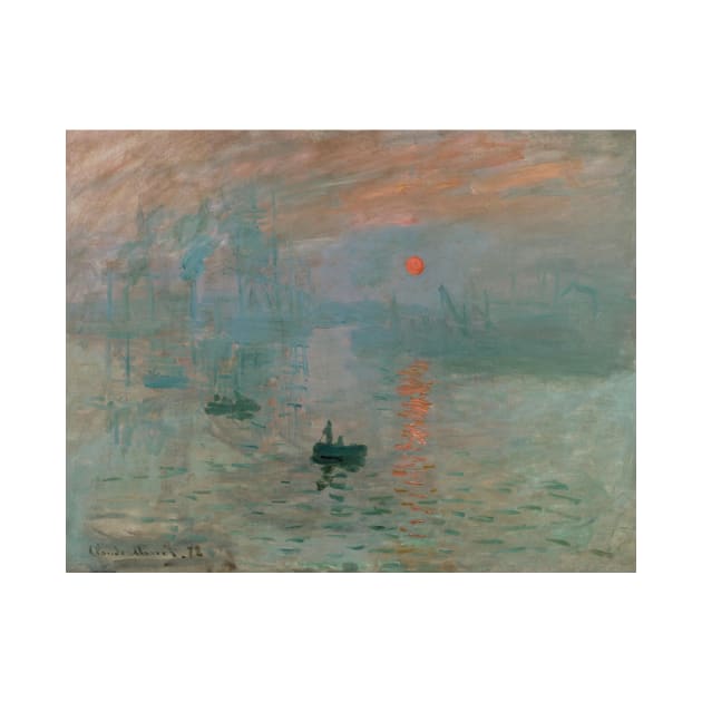 Impression, Sunrise by Claude Monet by Classic Art Stall