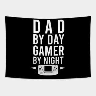 Dad by day gamer by night Tapestry