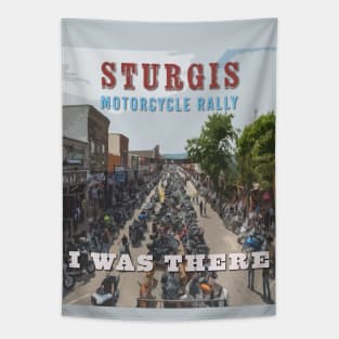 Sturgis Motorcycle Rally Tapestry