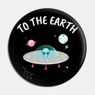 Alien invasion to the earth Pin