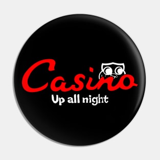 Northern Soul Wigan casino "Up all night! Owl Pin